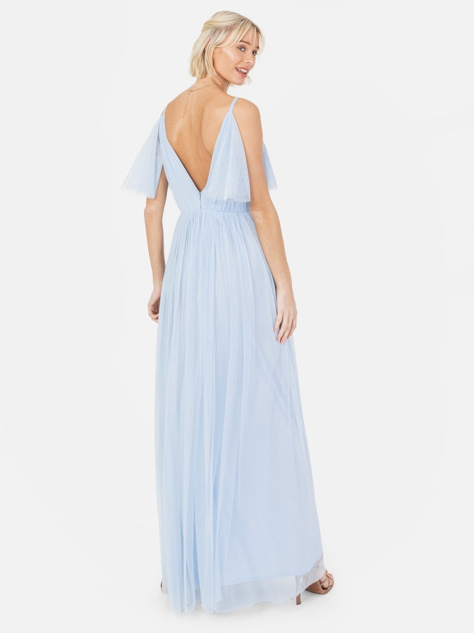 Anaya with Love Recycled Light Blue Cami Maxi Dress