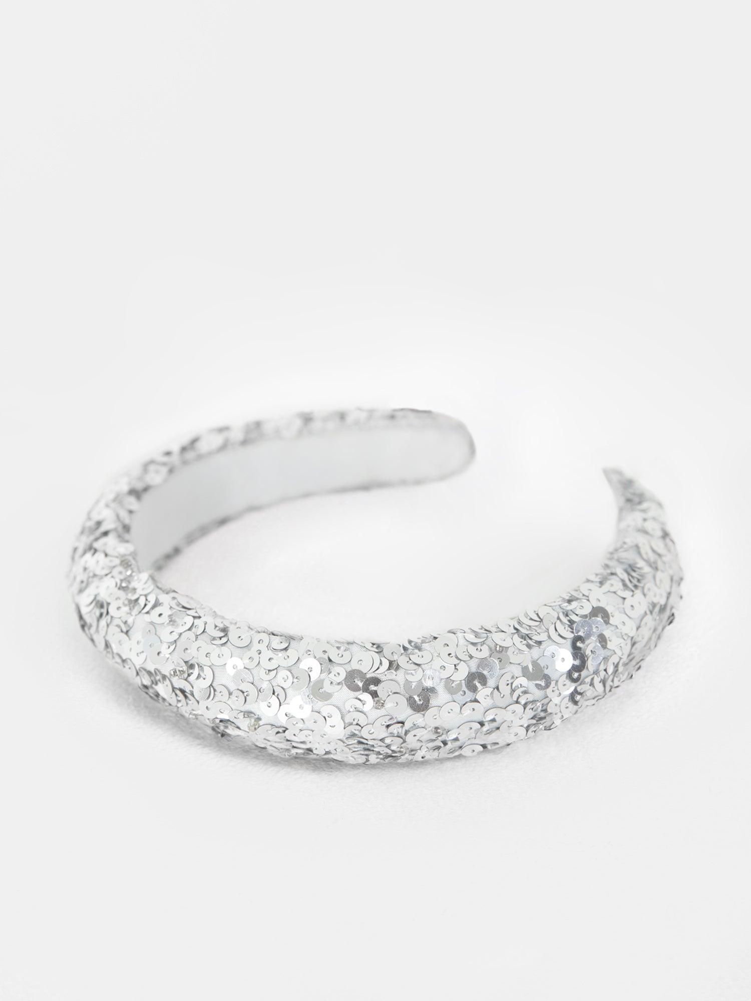 Maya Silver Embellished Headband