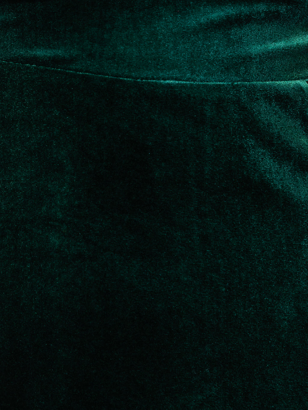 Maya Emerald Green V Neck 3/4 Flute Sleeve Velvet Maxi Dress