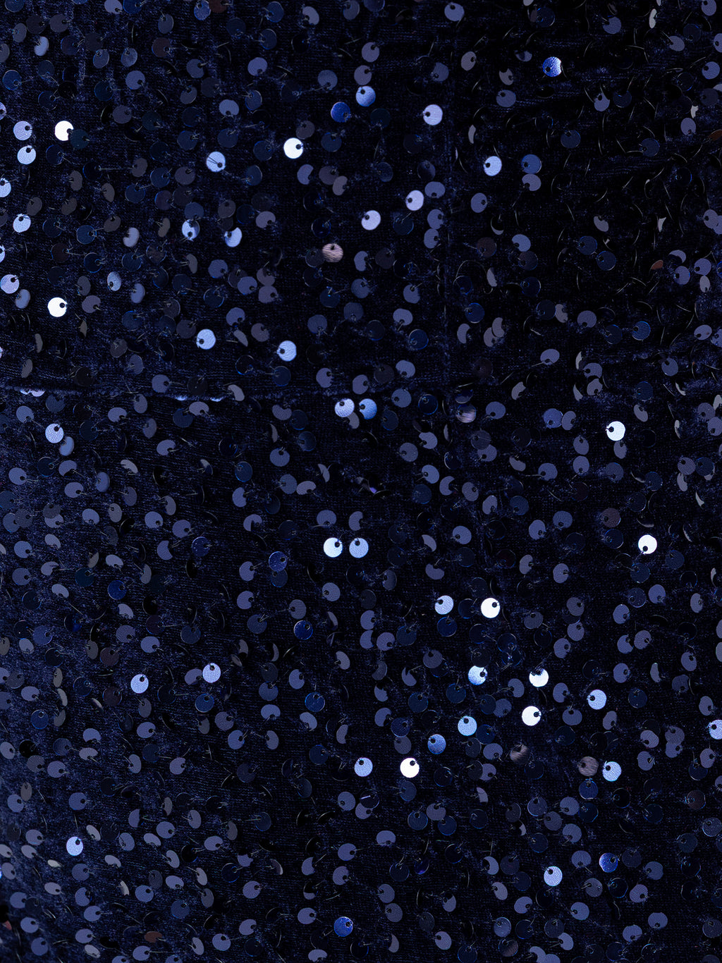 Maya Midnight Blue Embellished Velvet Halter Neck Midi Dress