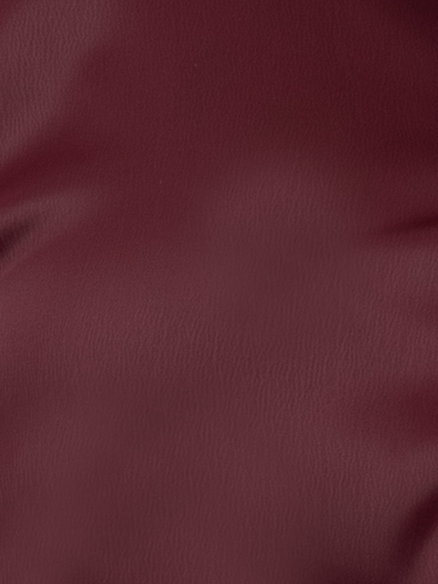 Lovedrobe Burgundy Satin Shirt with Feather Cuffs