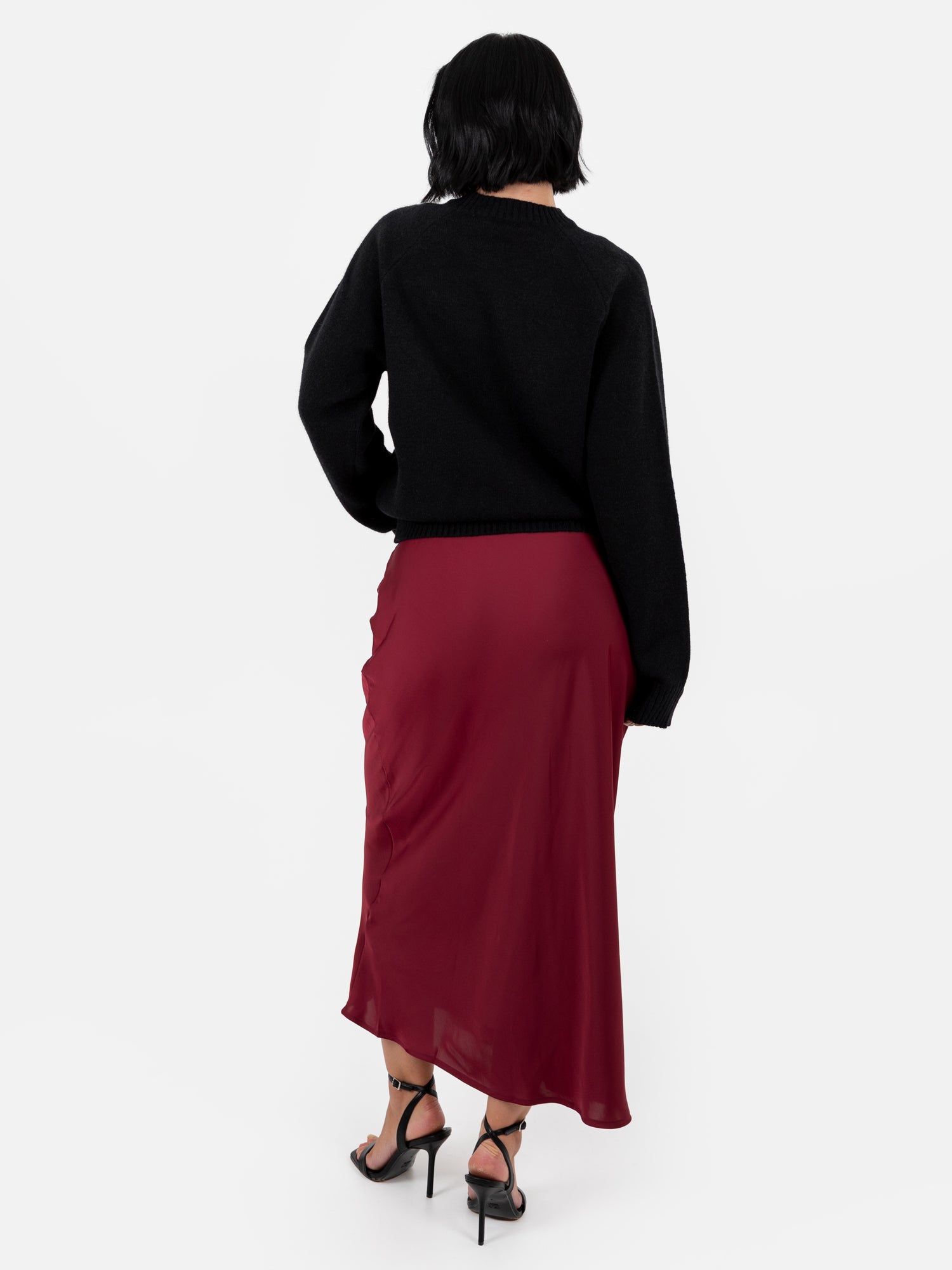 Lovedrobe Floral Embroidered Raglan Sleeve Jumper