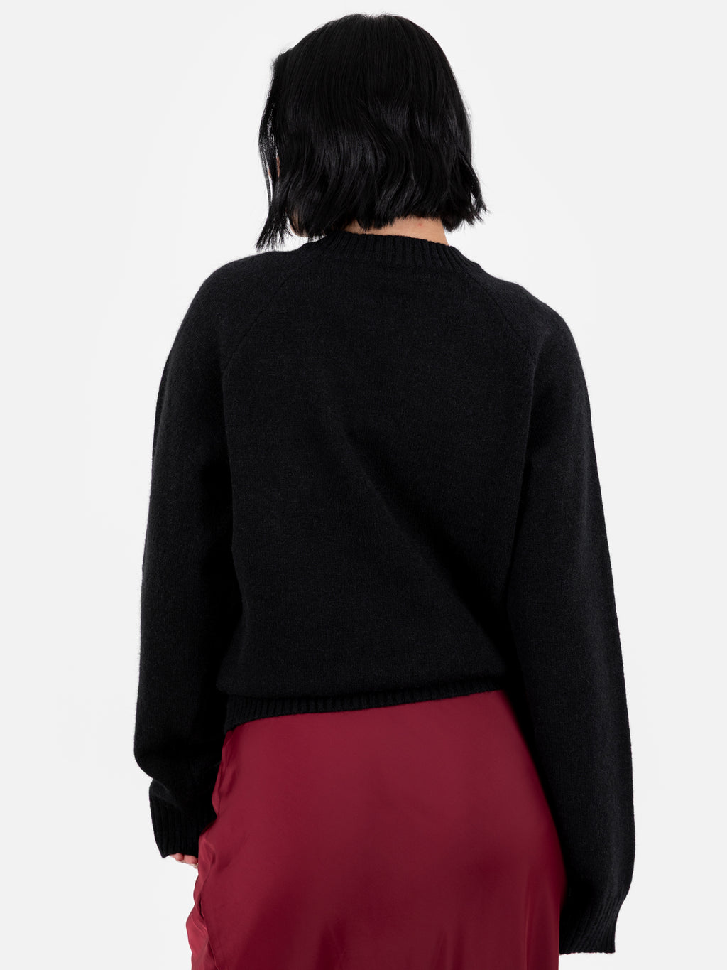 Lovedrobe Floral Embroidered Raglan Sleeve Jumper