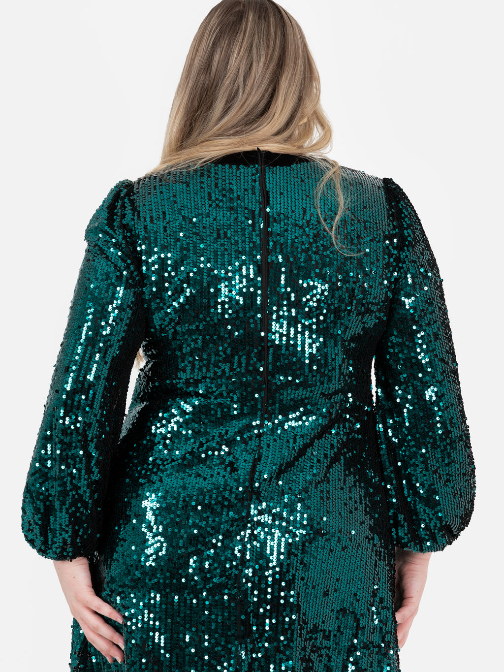 Lovedrobe Fully Embellished Velvet Bow Detail Mini Dress
