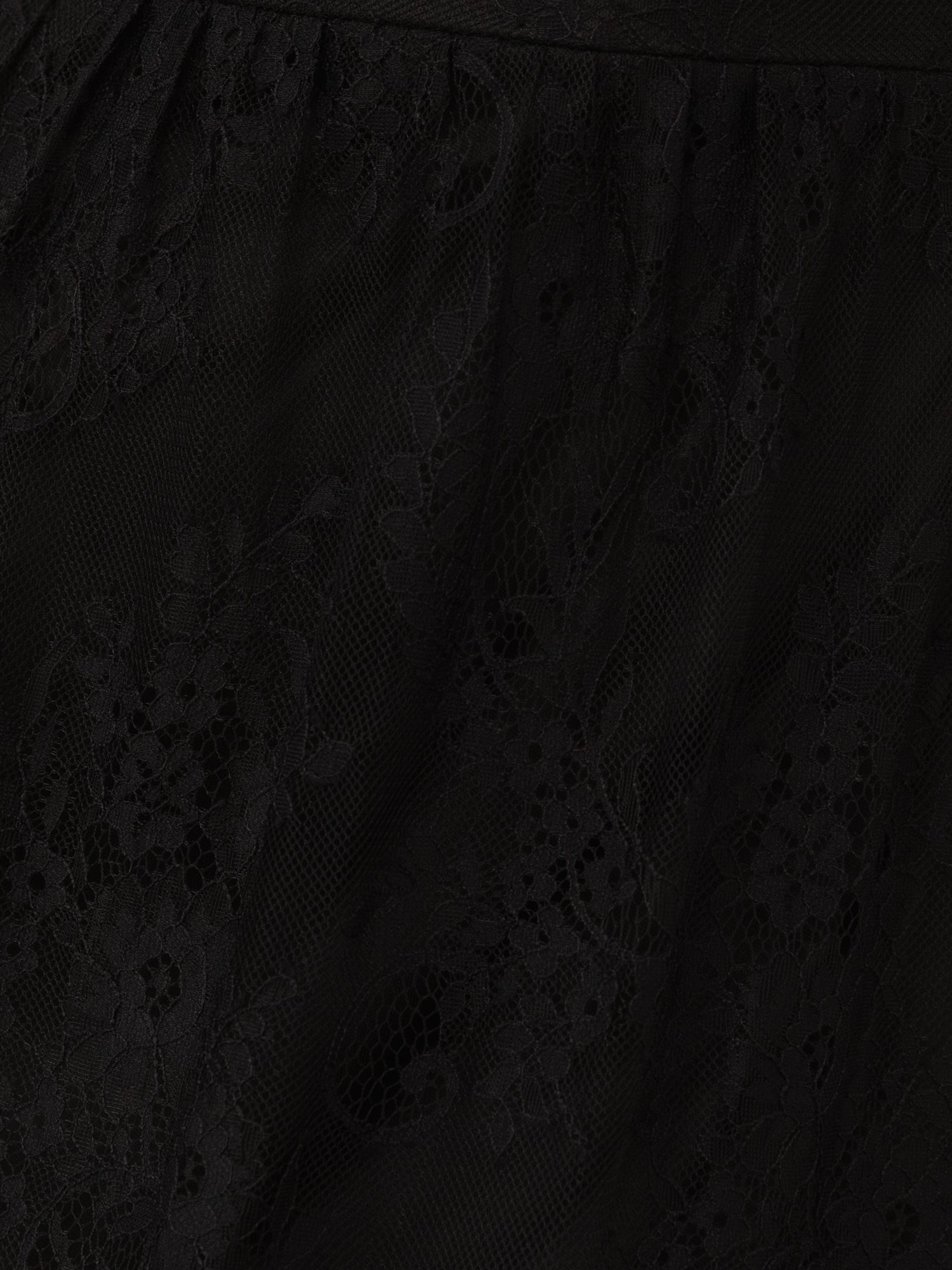 Lovedrobe Black Lace Midaxi Dress