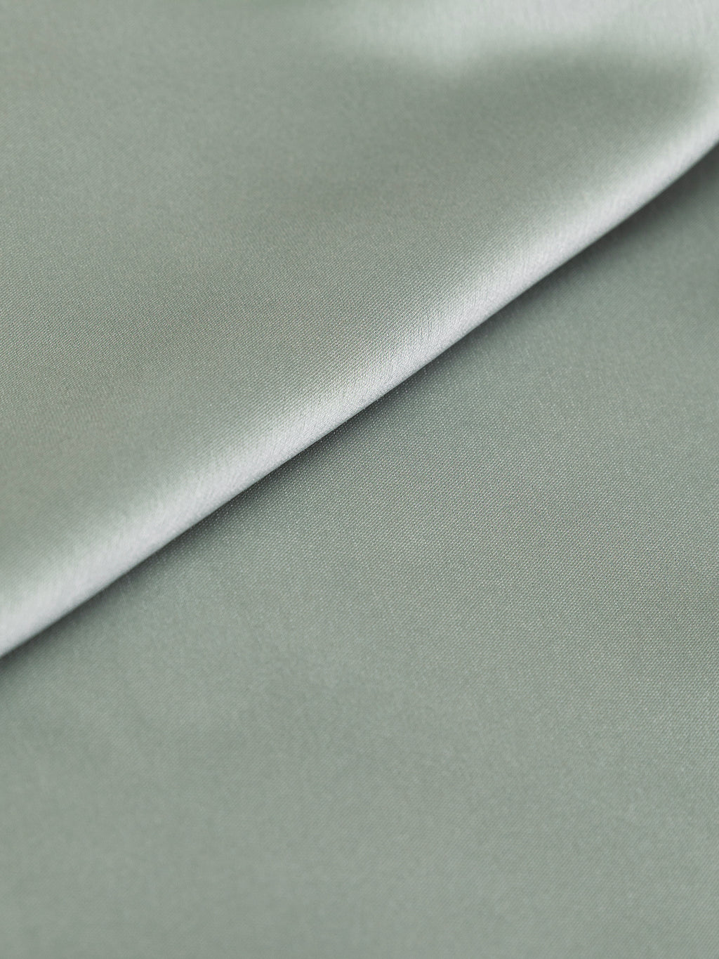 Maya Sage Green Satin Bow Tie & Pocket Square Set