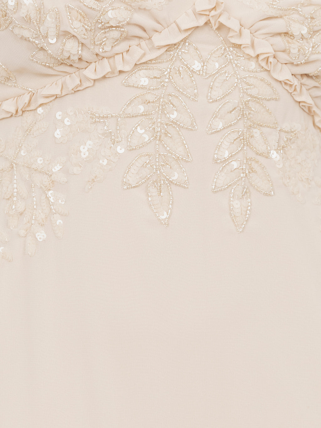 Maya Vanilla Embellished Cami Maxi Dress