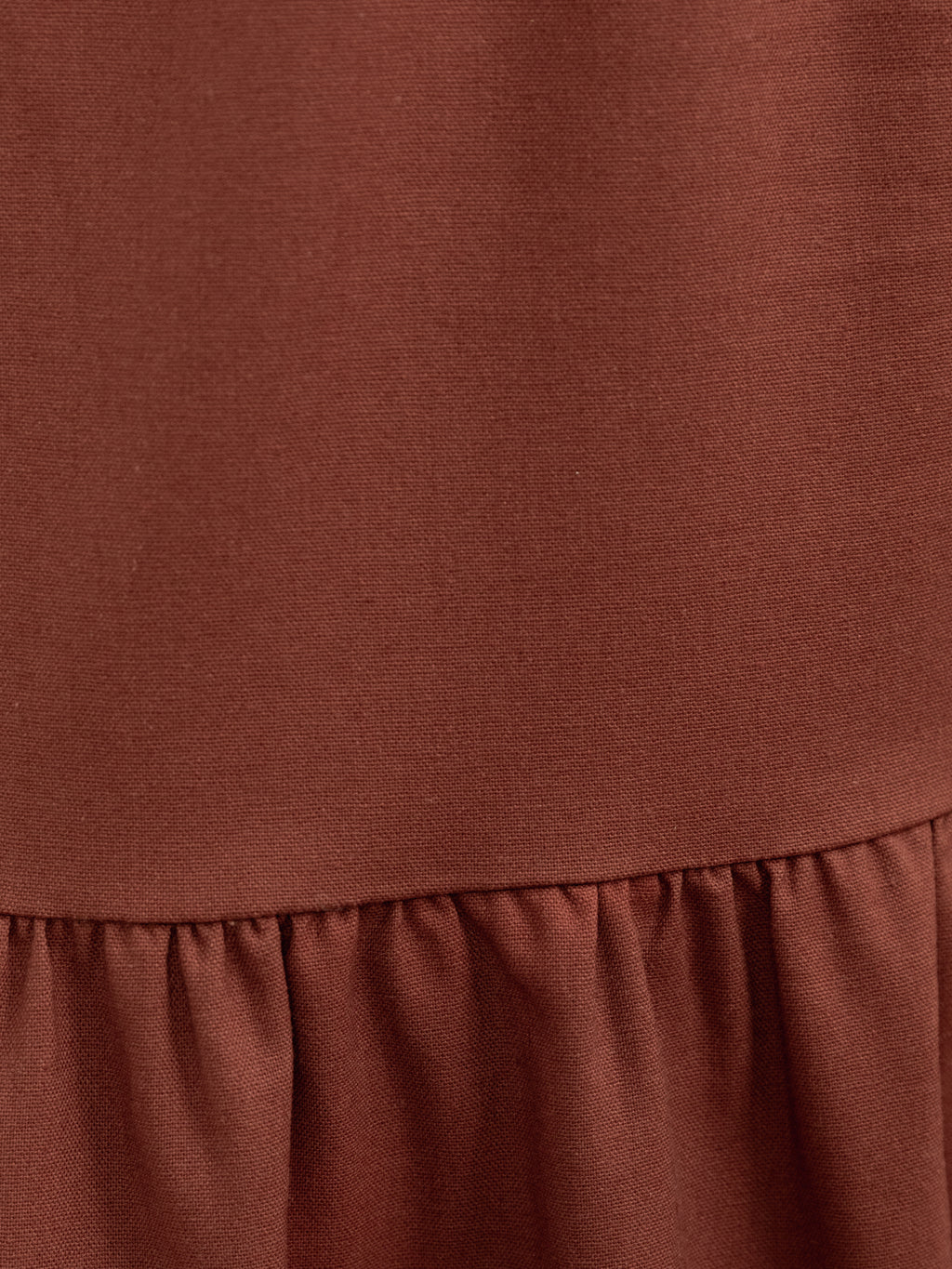 Lovedrobe Mocha Shirred Waist Tiered Maxi Skirt Co-Ord