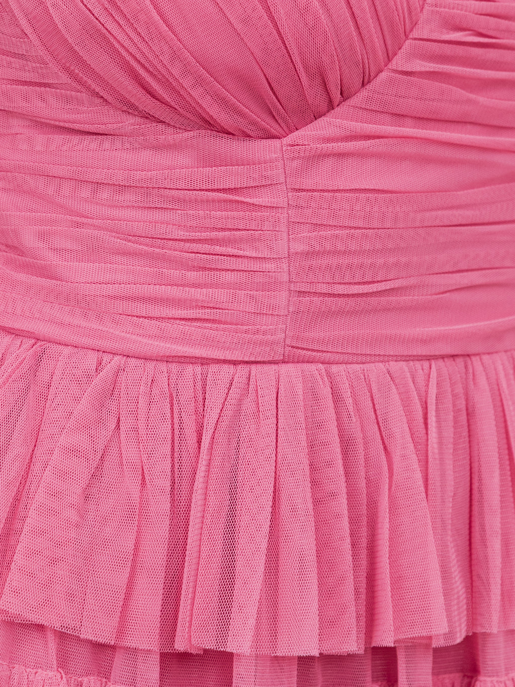 Anaya With Love Recycled Pink Sleeveless Tiered Maxi Dress
