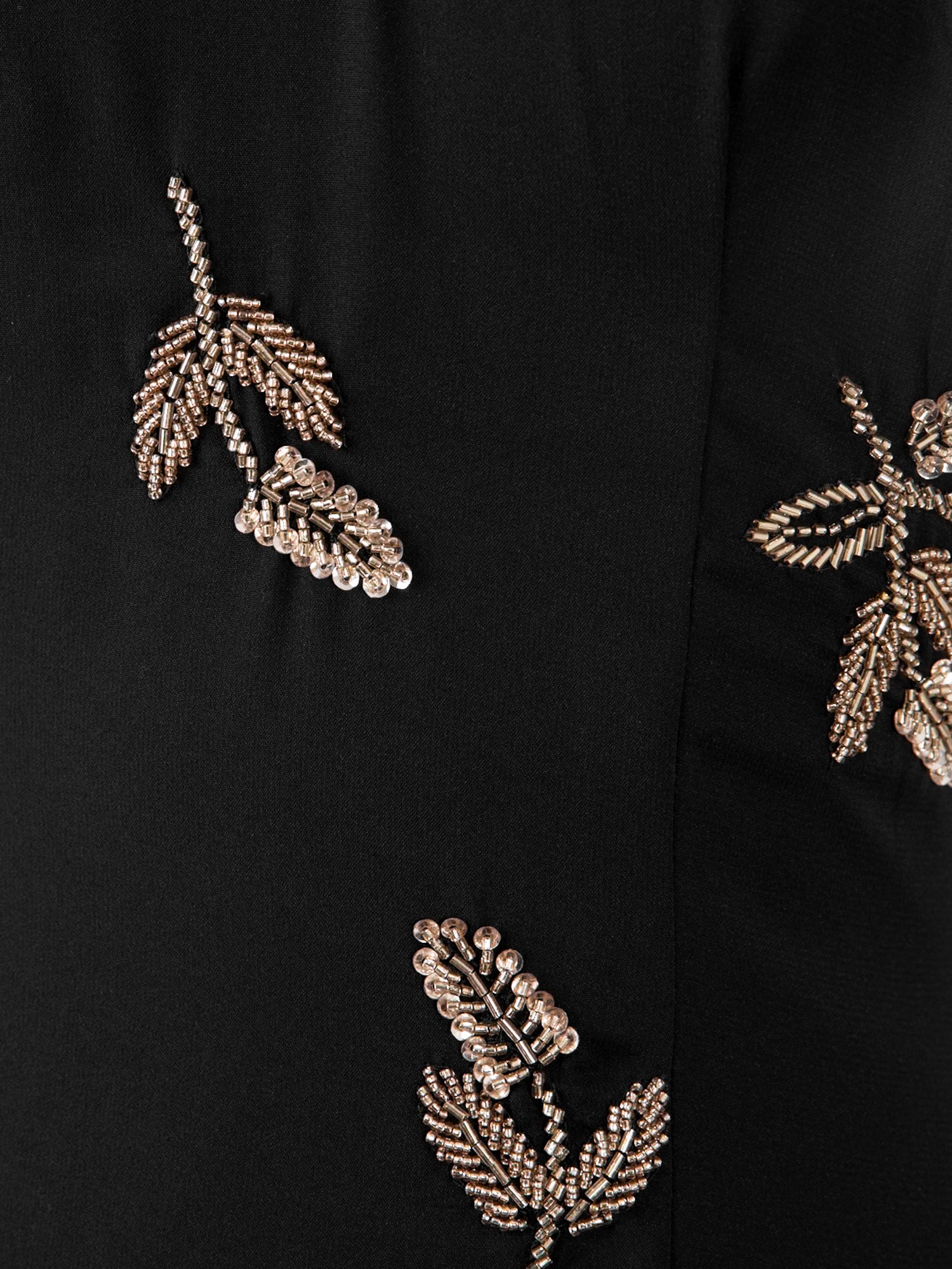 Maya Black Embellished Halter Neck & Open Back Maxi Dress