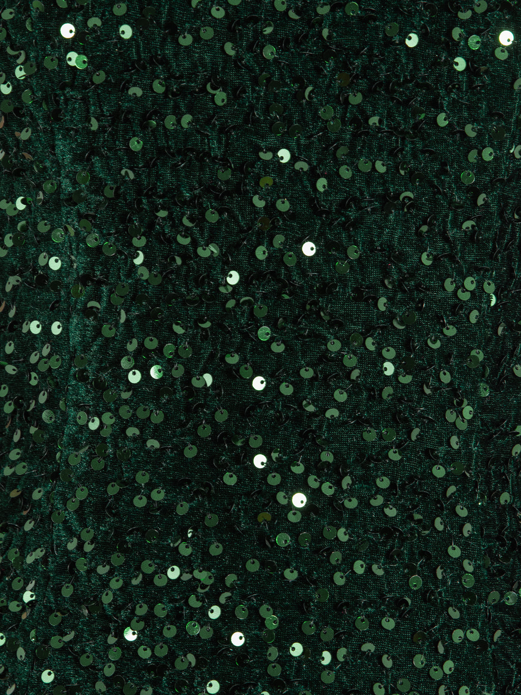 Maya Emerald Green Embellished Halter Neck Velvet Maxi Dress