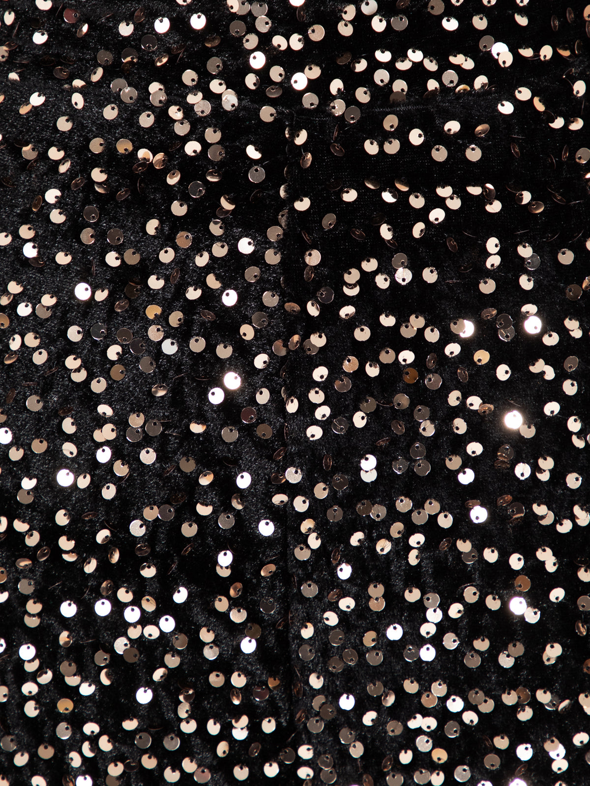 Lovedrobe Black Embellished Velvet Barrel Trousers