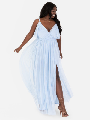 Anaya with Love Recycled Light Blue Cami Maxi Dress - PLUS SIZE Wholesale Pack