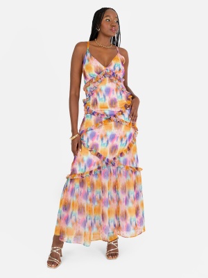 Anaya With Love Recycled Multicoloured Strappy Dress