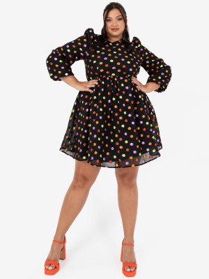 Lovedrobe Luxe Polka Dot Smock Dress with Pockets - Wholesale Pack
