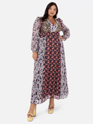 Lovedrobe Luxe Mixed Print Maxi Dress - Wholesale Pack